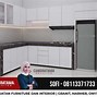 Desain Meja Dapur Leter L